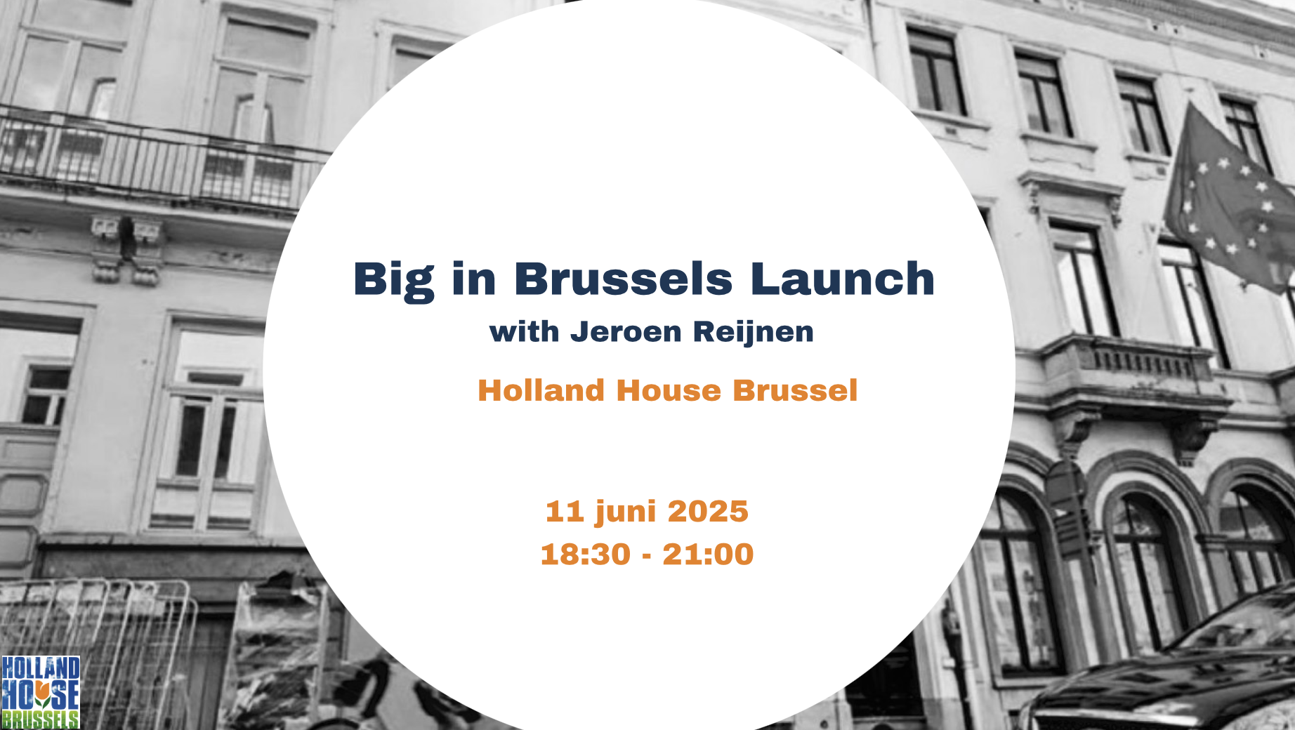 Big in Brussels Launch with Jeroen Reijnen