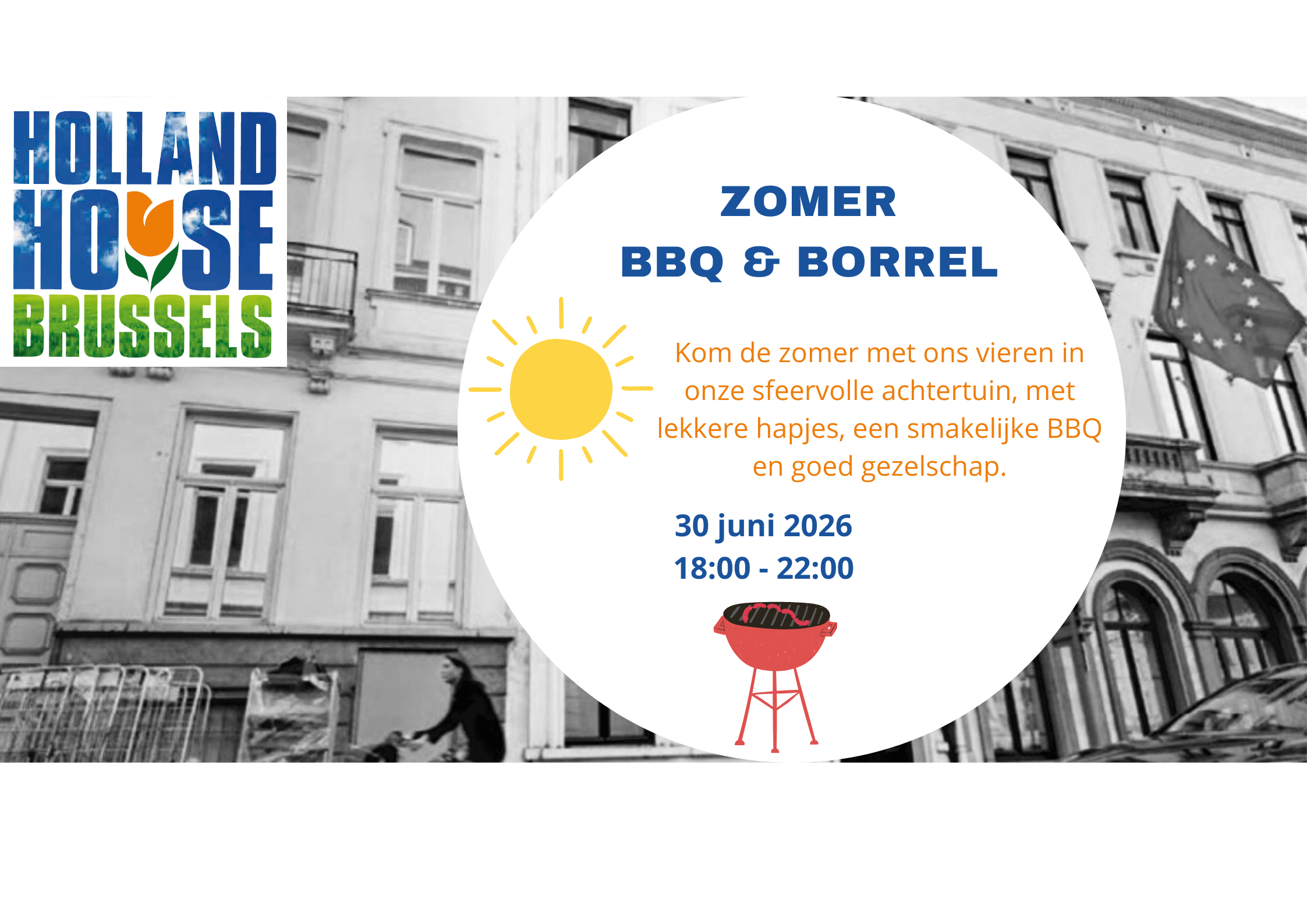 Holland House Zomerfeest – BBQ & Borrel